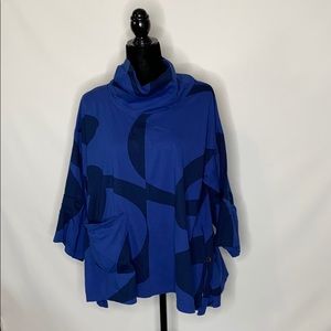 Indigo Symmetrical Top